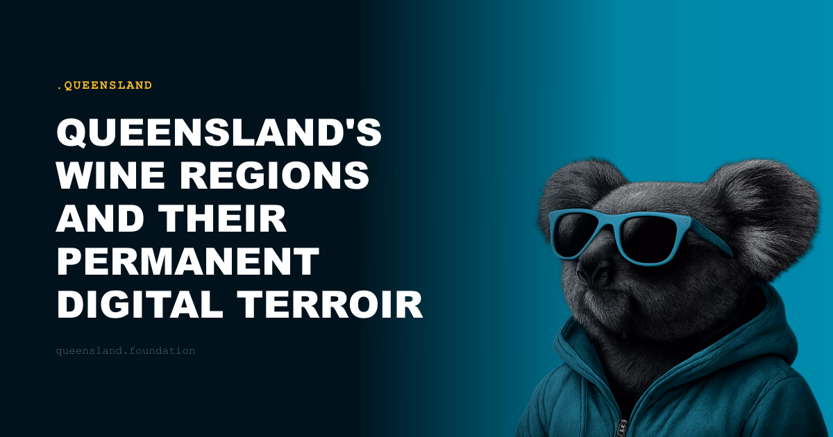 Queensland's Wine Regions and Their Permanent Digital Terroir