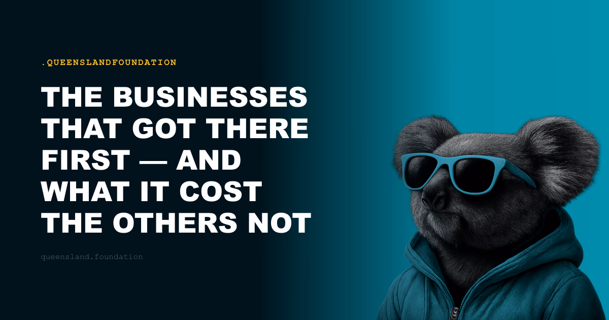 The Businesses That Got There First — and What It Cost the Others Not to