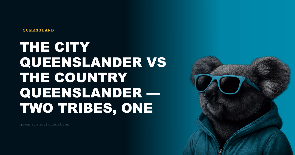 The City Queenslander vs the Country Queenslander — Two Tribes, One Namespace