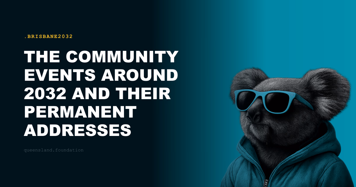 The Community Events Around 2032 and Their Permanent Addresses