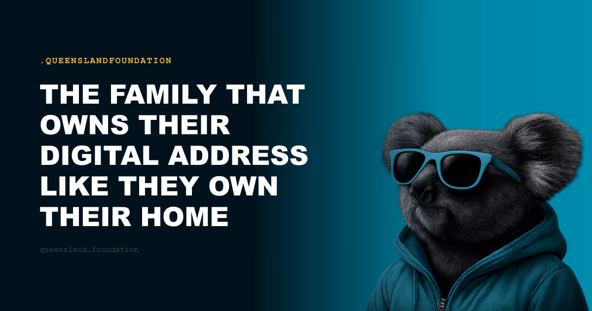 The Family That Owns Their Digital Address Like They Own Their Home