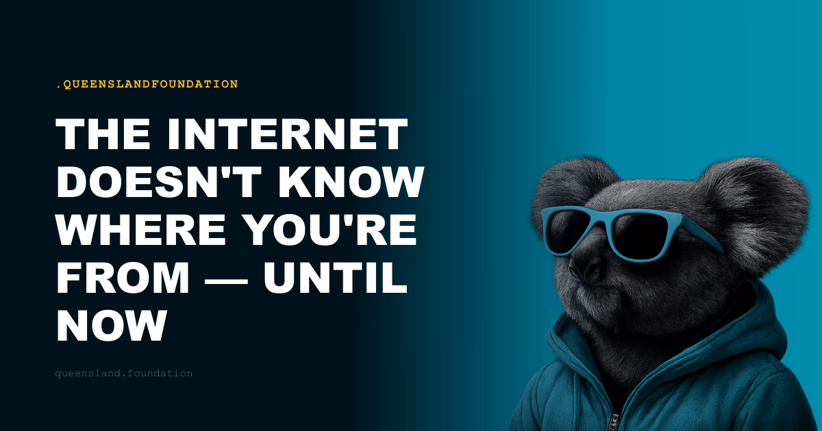 The Internet Doesn't Know Where You're From — Until Now