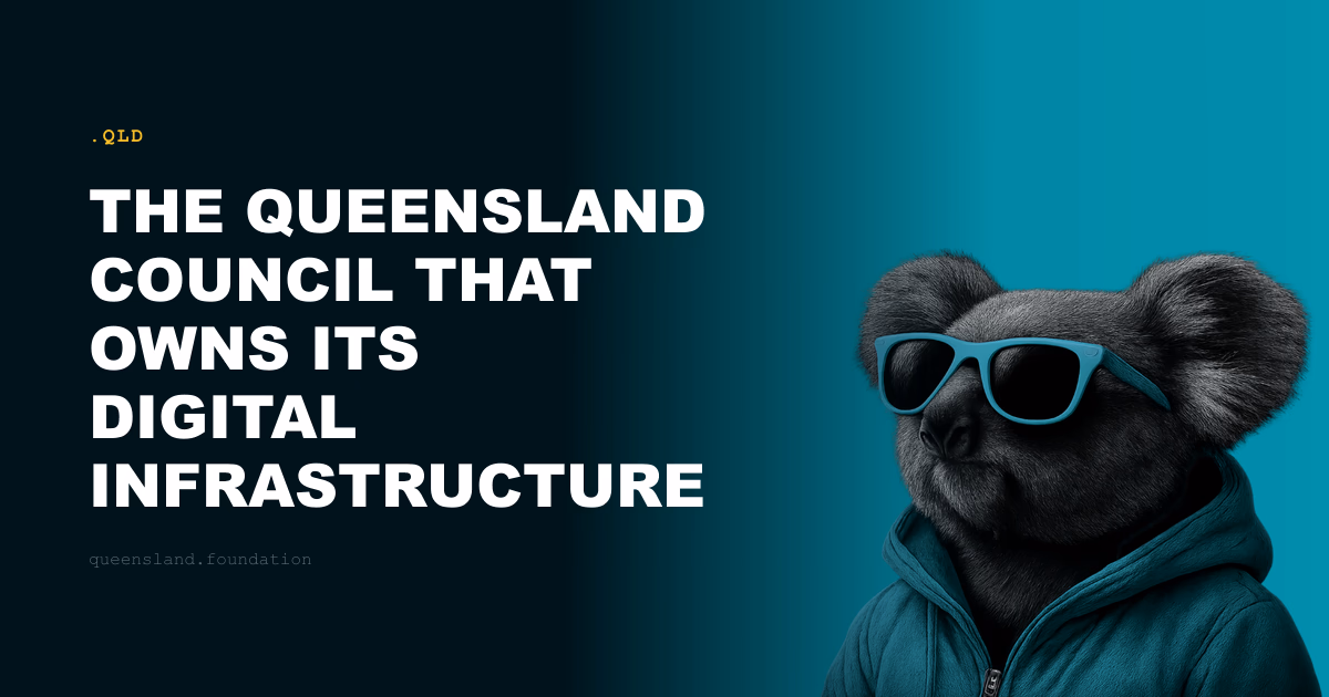 The Queensland Council That Owns Its Digital Infrastructure