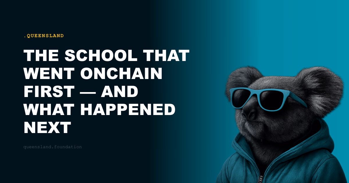 The School That Went Onchain First — and What Happened Next