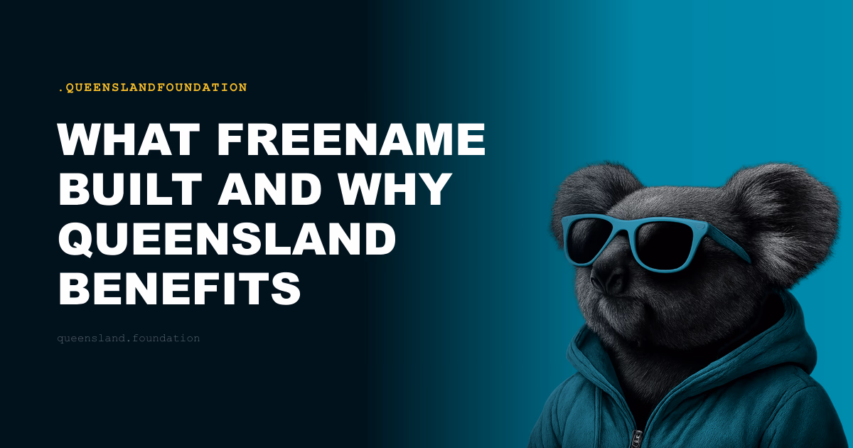 What Freename Built and Why Queensland Benefits