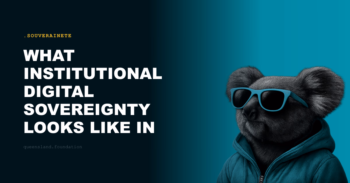 What institutional digital sovereignty looks like in practice