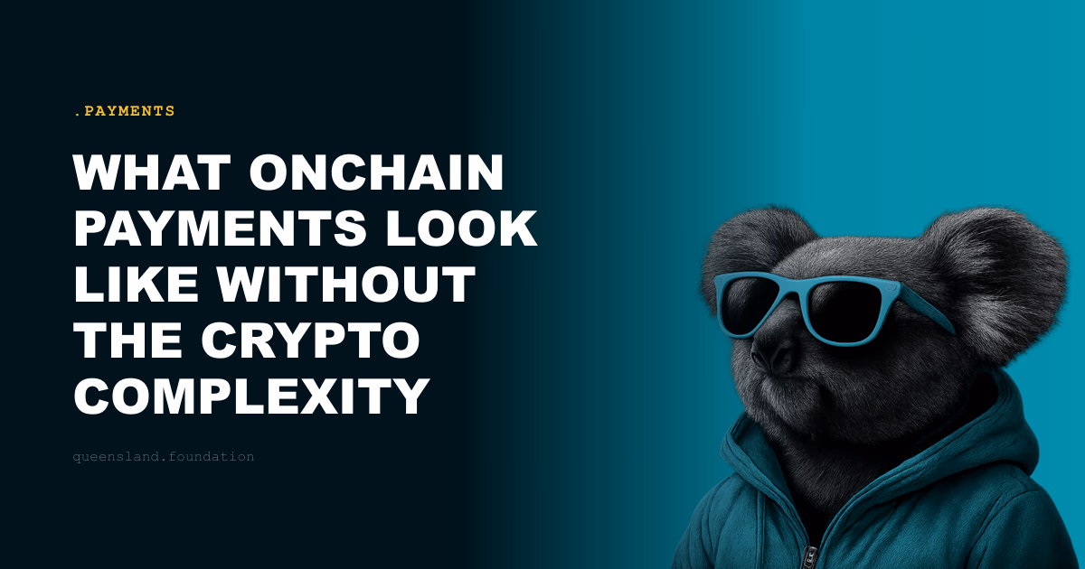 What onchain payments look like without the crypto complexity