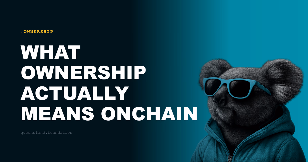 What ownership actually means onchain