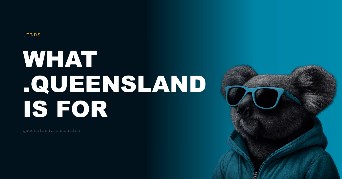 What .queensland is for