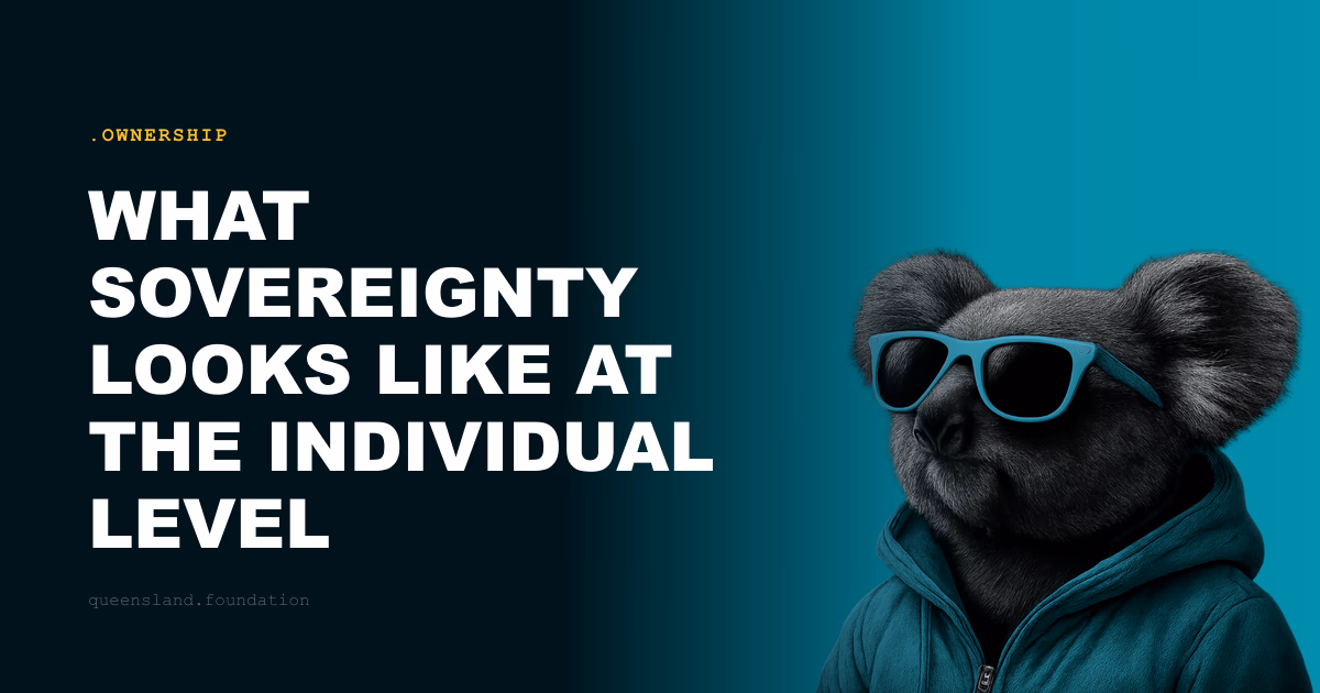 What sovereignty looks like at the individual level