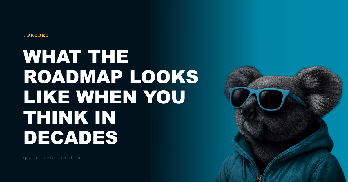 What the roadmap looks like when you think in decades