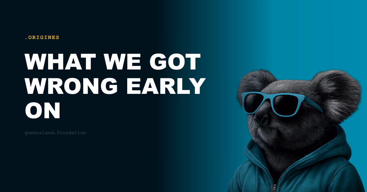 What we got wrong early on