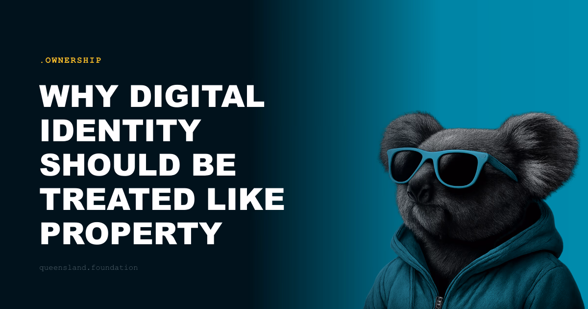 Why digital identity should be treated like property