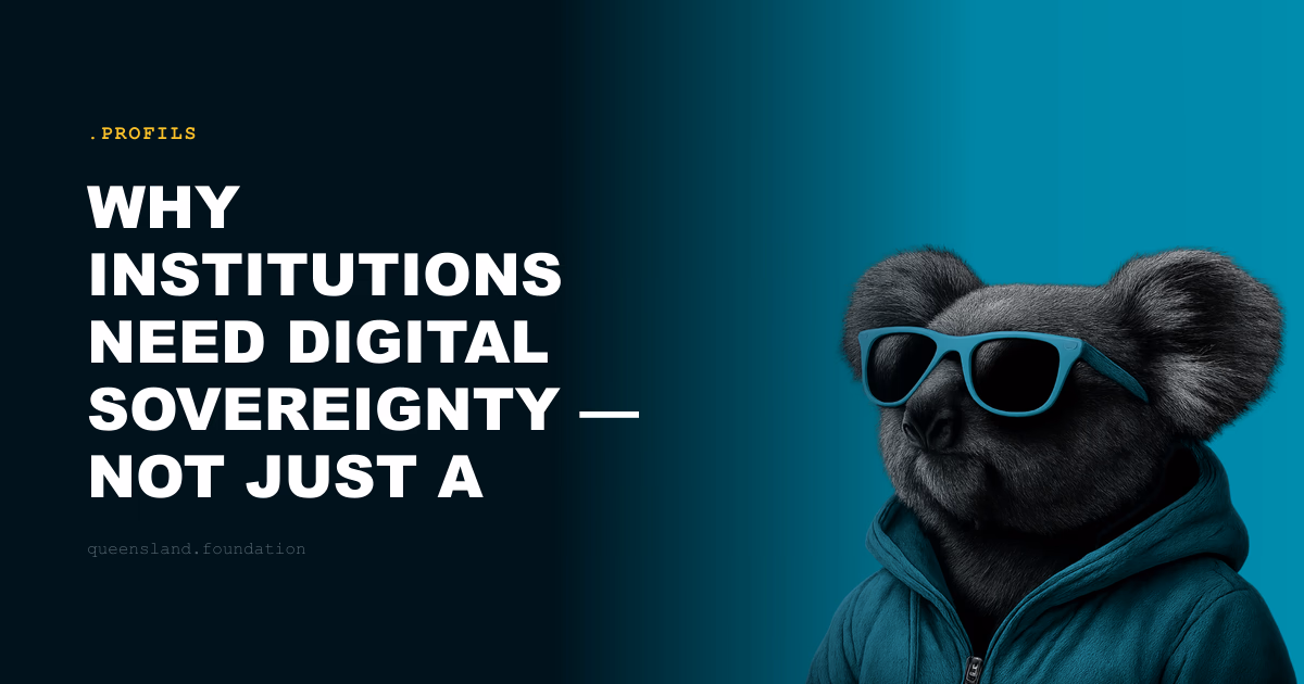 Why institutions need digital sovereignty — not just a domain
