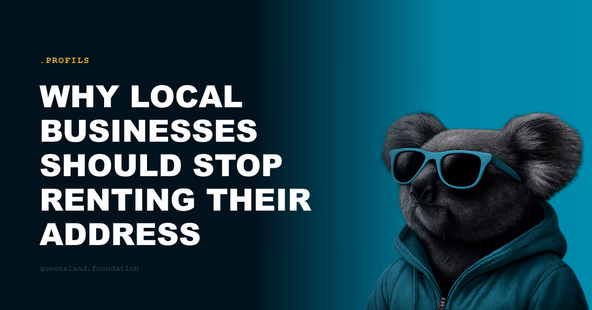 Why local businesses should stop renting their address