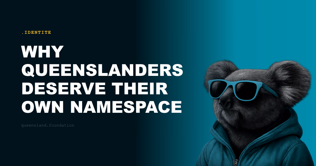 Why Queenslanders deserve their own namespace