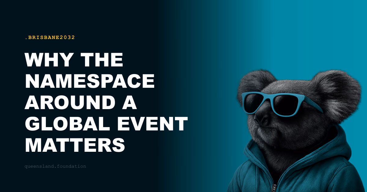Why the namespace around a global event matters
