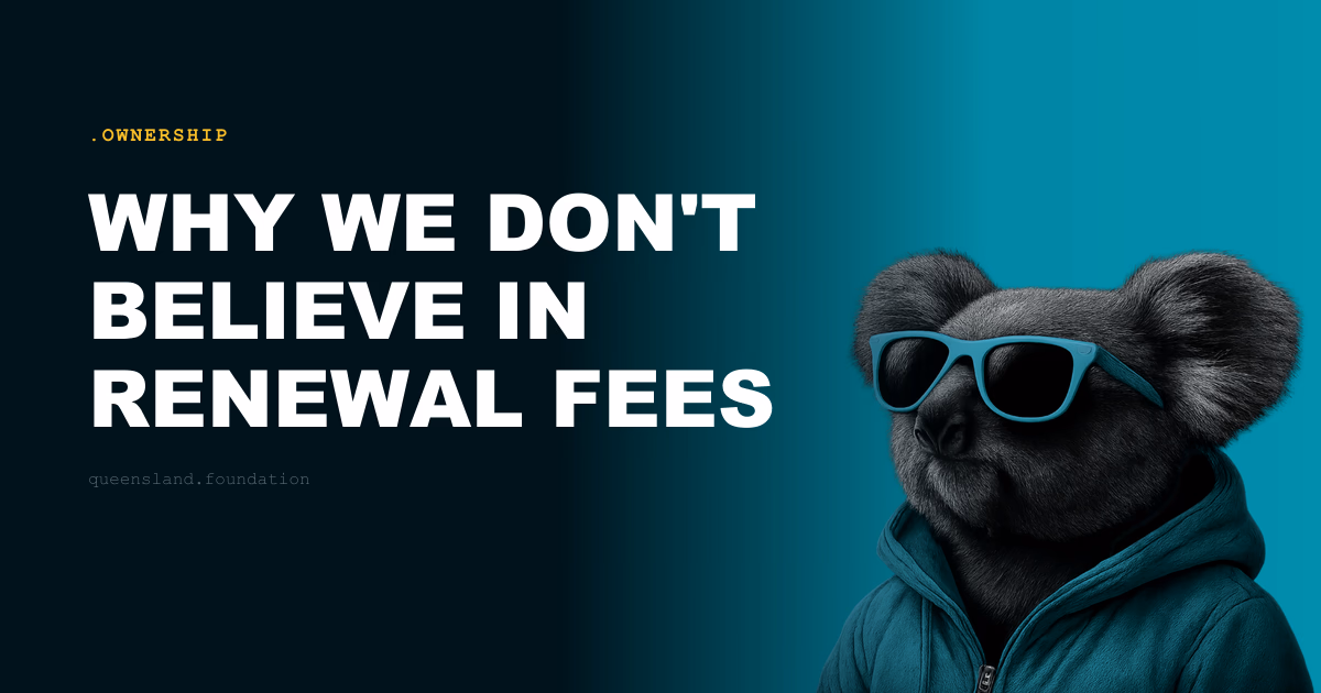 Why we don't believe in renewal fees