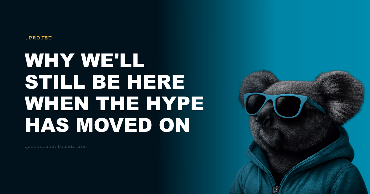 Why we'll still be here when the hype has moved on