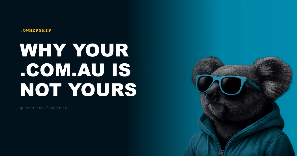Why your .com.au is not yours