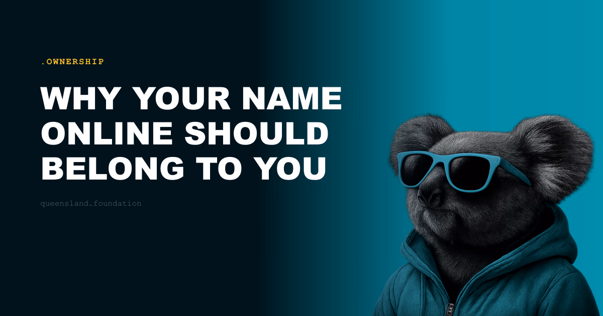 Why your name online should belong to you